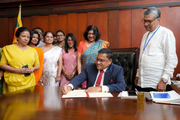 Foreign Minister Vijitha Herath assumes duties