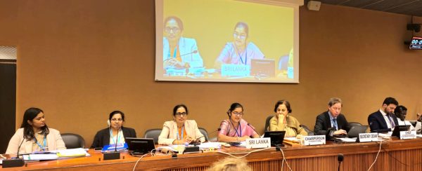 Sri Lanka presents progress made in advancing rights of women and girls ...